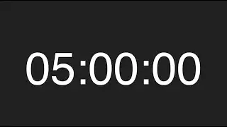 5 Hours of Deep Focus | Work Countdown | Study Timer