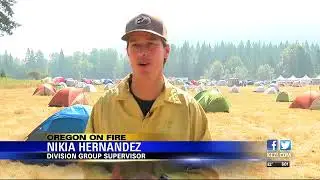 A day in the life of a wildland firefighter