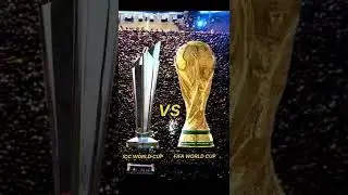 FIFA vs ICC world cup 🔥🔥|#shorts #icc#cricket#fifa