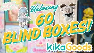 Opening Up EVERY Blind Box from KikaGoods @kikagoods (Plush & Designer Toys) 4K