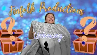 Finfolk Productions - Birth of Venus - Fabric Mermaid Tail Unboxing