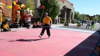 Shaolin Kung Fu Chan - 9th Year Anniversary 2014 - Taylor - Rope Dart