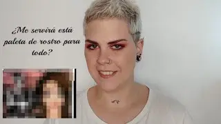EXPERIMENTO con Paleta de Rostro y Maquillaje con Productos de W7