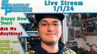 Soundout12 Live 1/1/24: New Years Ask Me Anything! DCEU & 2023 Movies Tier Lists! Bandai QC Issues!