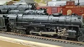 Vintage New York Central Hudson steam train S scale / gauge American Flyer Nimco modification 1947