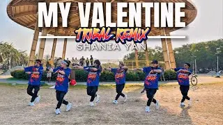 MY VALENTINE ( Dj Joel Anas Remix ) - Shania Yan Cover | Dance Fitness | Newfriedz