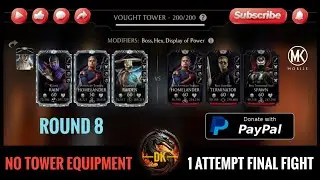 Vought Tower 200▪️Round 8 🎮 Mortal Kombat Mobile▫️MK Mobile▫️MKM #mortalkombatmobile #mkmobile #mkm