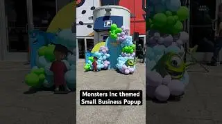 Monsters Inc themed Pop Up Event! // Anaheim, California