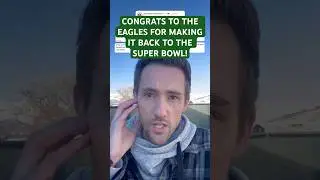 CONGRATS TO THE EAGLES FOR MAKING IT BACK TO THE SUPER BOWL! #eagles #flyeaglesfly