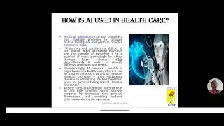 Artficial Intelligence In Healthcare-Artficial Intelligence In Applications,Benefits and examples