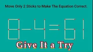 The Hardest Matchstick Puzzle Ever Known!