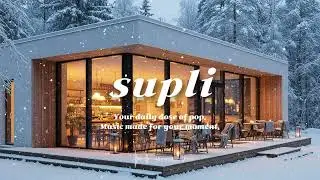 [Playlist] 🎧 Winter Cafe Pop Playlist | 눈 오는 날 최고의 배경음악 | 집중력 UP! ❄️ | Supli