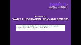 Discussion on WATER FLUORIDATION: RISKS AND BENEFITS    GMT20251016 135123 Recording 2560x1440