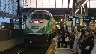GO Transit MPI MP40 639 on Stouffville Line to Old Elm Station (5:42pm run)