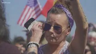 Fallen Marine Sgt. Nicole Gee remembered through memorial and procession