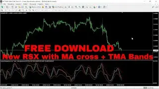 New RSX with MA cross + TMA Bands FREE DOWNLOAD