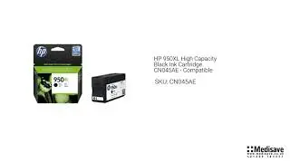HP 950XL High Capacity Black Ink Cartridge CN045AE Compatible CN045AE