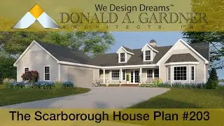 Great House Plan for Outdoor Living - The Scarborough