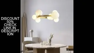 Clear White Glass Ball Chandeliers Parlor Dining Room Bedroom Suspension Lamp Cord Adjustable Includ