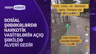 Sosial şəbəkələrdə narkotik vasitələrin açıq şəkildə alveri gedir