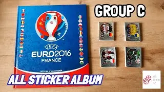 Euro 2016 - All Sticker Album | Group C (Germany, Ukraine, Poland, Northern Ireland)