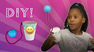 Fun Kids Game Craft 😍 CUP AND BALL!