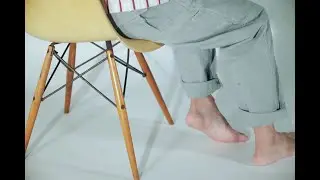 Early 60's Vintage Eames DAW (Dining Height Armchair Wood Base)