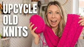 3 Easy Methods to Upcycle Old Knits (+ Free Pattern!)