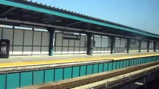 BMT Myrtle Ave Line: On Board: R160A-1 M Train from Central Ave to Knickerbocker Ave (Re-Open)