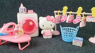 7 Minutes Satisfying with Unboxing Hello Kitty Laundry Set ASMR