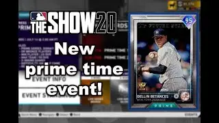New Prime Time Event! - MLB 20 Events Gameplay