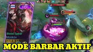 Moskov VS Lunox‼️WHAT IS MM SAFE PLAY? BE BARBARIC‼️ | Best Build for Moskov 2025 - MLBB