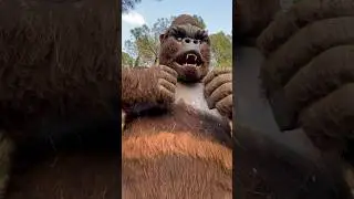 Huge Chimpanzee at dino valley #youtubeshorts #shorts #short #viral #viralvideo