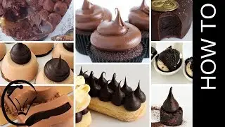 COMPILATION Chocolate Ganache SO Satisfying! by Cupcake Savvy's Kitchen