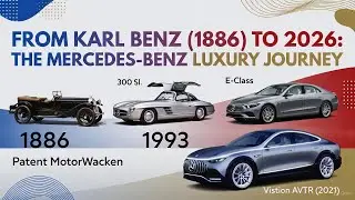 Inside Mercedes-Benz: Tracing Luxury's Evolution from 1886 to Today