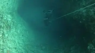 Freediving at Limanakia on June 20, 2018, with One Breath freediving.