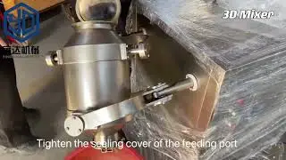 Three-dimentional mixing machine 3D blender for chemical powder mixing 3D mixer