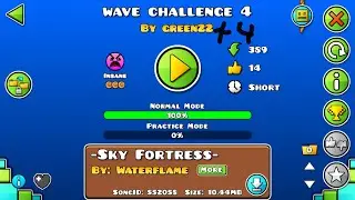 Playing All my Wave Challenges! (GD)