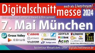 Digitalschnittmesse München am 7. Mai 2024 - Der offizielle Livestream