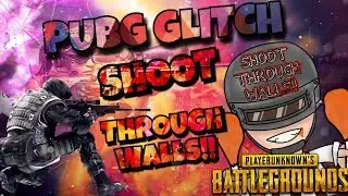 PUBG OP SKILL!!SHOOT THROUGH WALLS!!#1 GLITCH