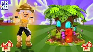 Я СДЕЛАЛ ДОМ В СТИЛЕ ДЖУНГЛЕЙ В PK XD! 🌳🏡