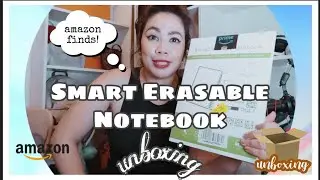 Erasable Smart  Notebook Unboxing | Gel's World