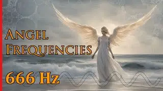 Angel Frequency: 666 Hz Pure Tone + Waves : 