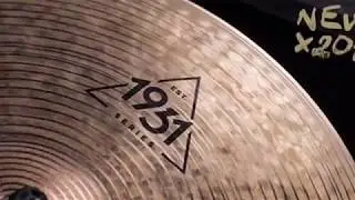 Loris Veronesi - UFIP Cymbals Teste 1931 Series.