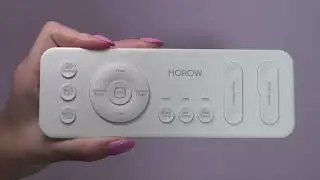 HOROW T38 Smart Bidet Toilet Remote Control |Adjust Water Temp, Seat Warmth & Massage with One Click
