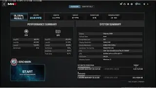 Call of Duty Modern Warfare Graphics Settings and Benchmark
