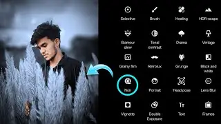 New Snapseed Dark effect Photo editing Background Colour Change Black photo editing 😱 Hindi