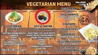 Tondou TV Menu Sign V1 Third Cut updated