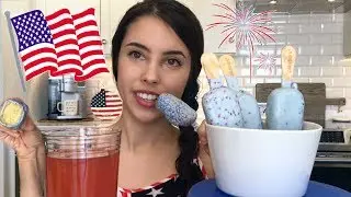 Happy Fourth of July! Cake Pop Mukbang