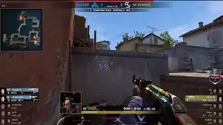 SK Taco 1v2 Clutch (vs Cloud9 Map3 Inferno ELEAGUE Major 2018 Semi-Final)